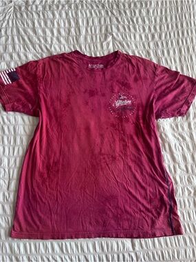 Affliction Freedom Defender USA Red Graphic Tee (2XL)